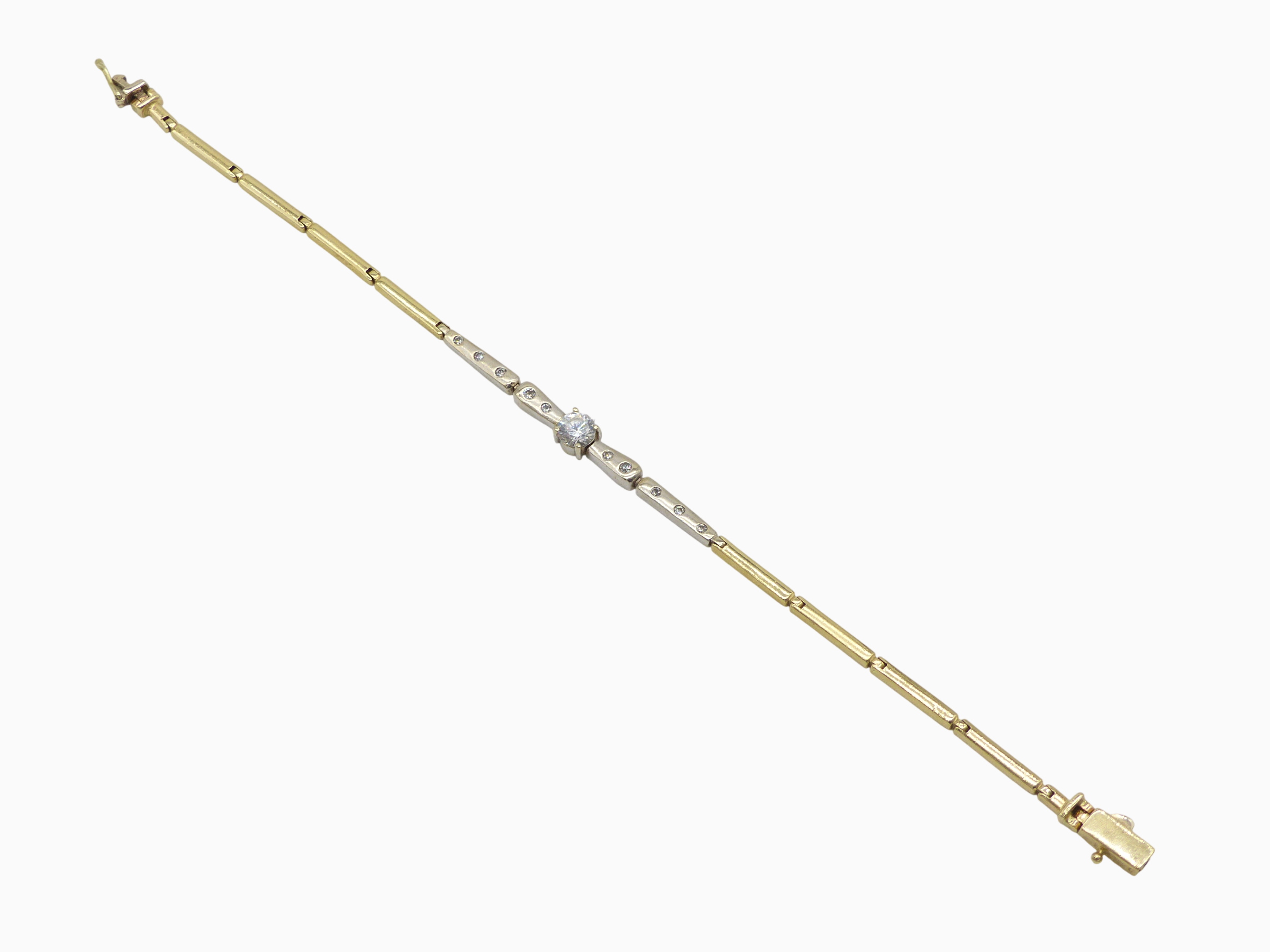 Zlatý náramek 6,70g, délka 17,5cm