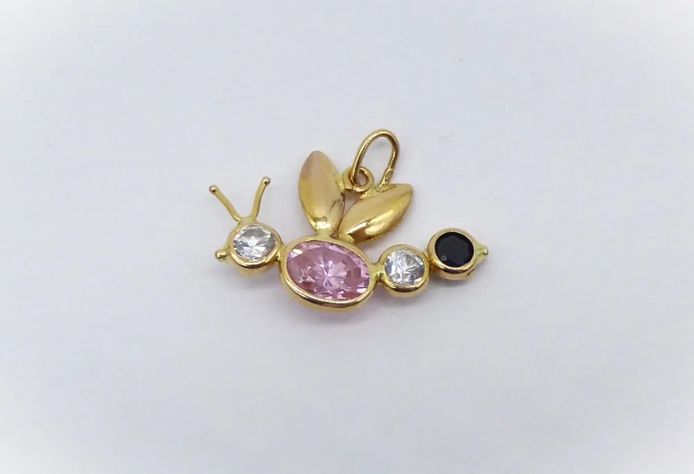 Zlatý přívěsek 1,65g, 15,3x 24mm
