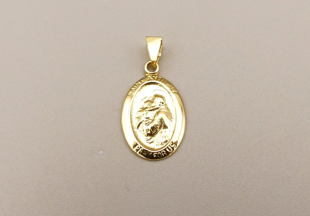 Zlatý přívěsek 0,90g, madonka