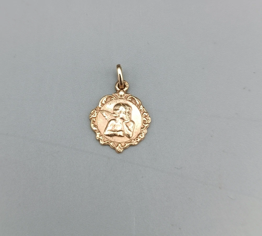 Zlatý přívěsek 1,15g, anděl