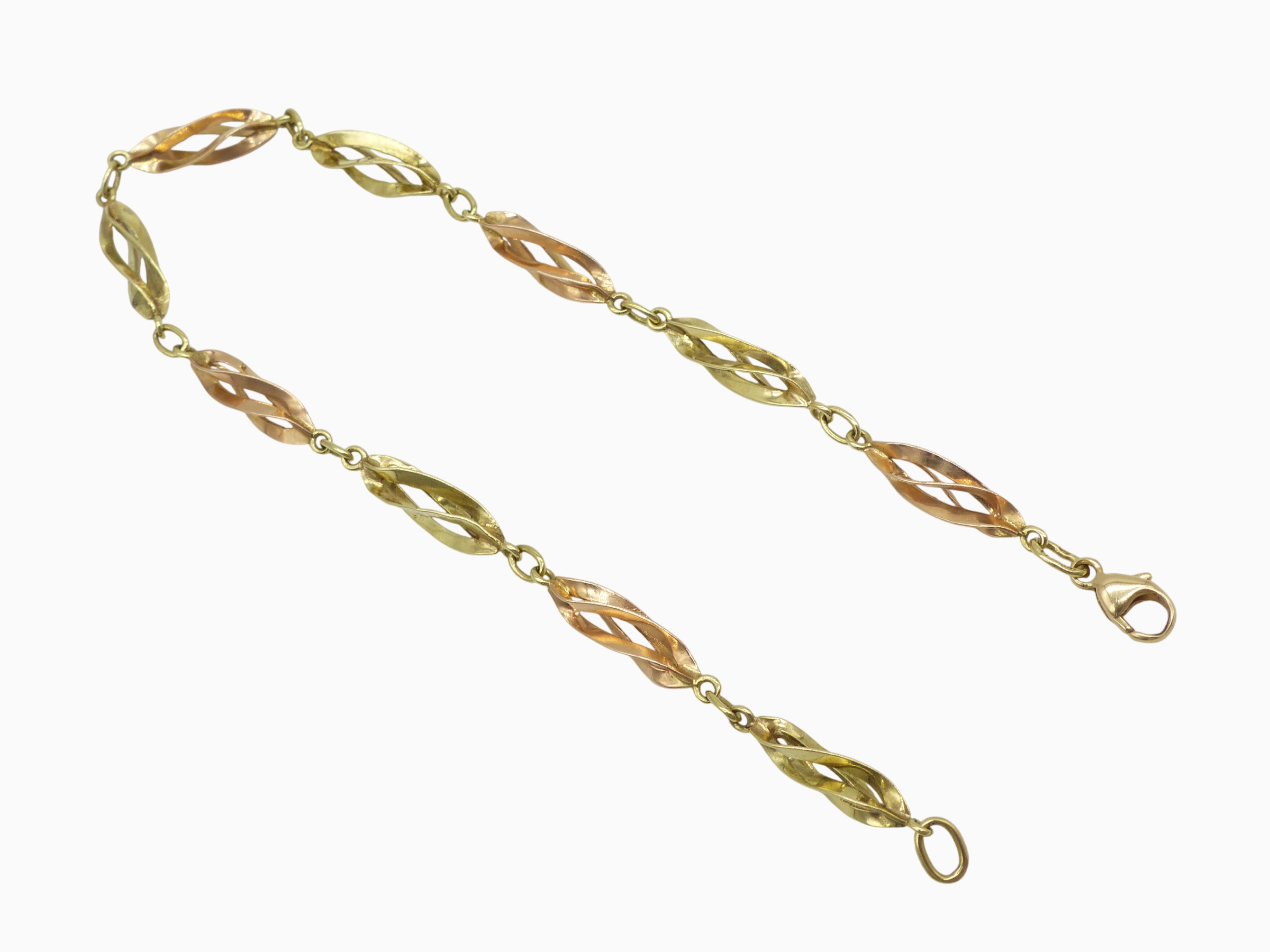 Zlatý náramek 4,60g délka 21,5 cm