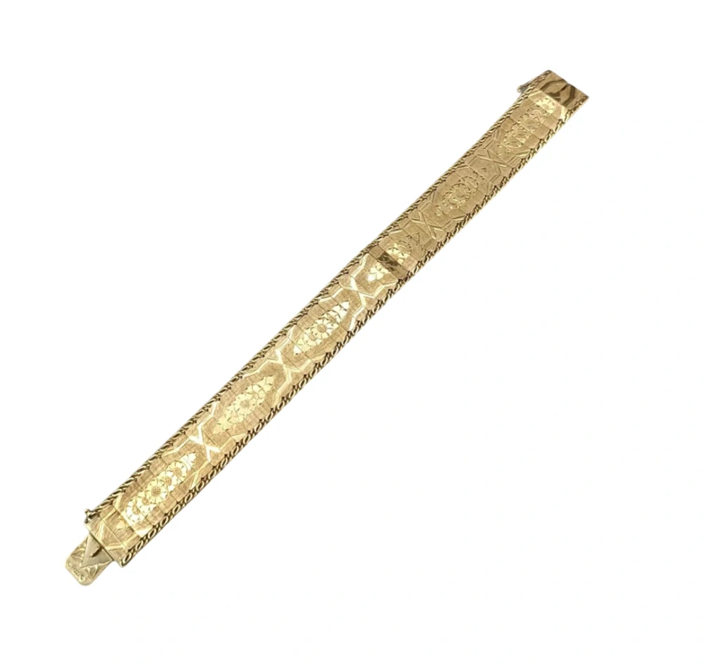 Zlatý náramek 16,75g délka 18 cm