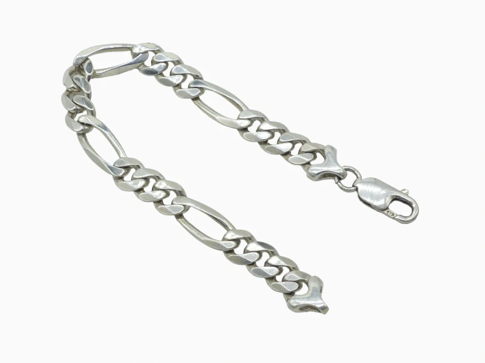 Stříbrný náramek 17g délka 18 cm