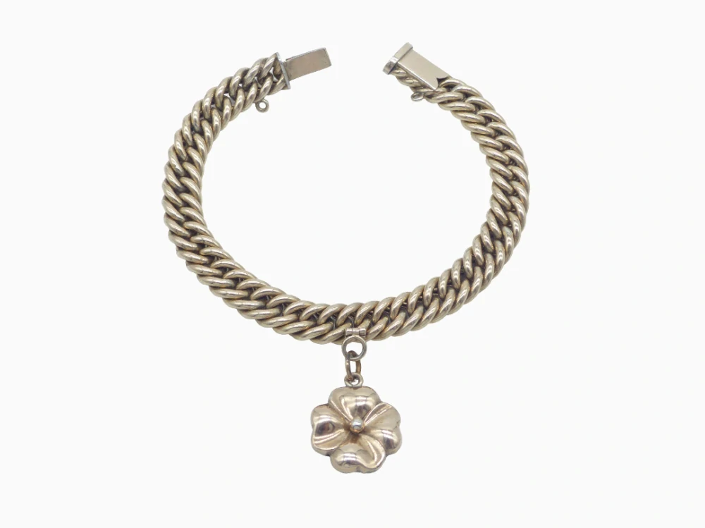 Stříbrný náramek 16g délka 17,5 cm