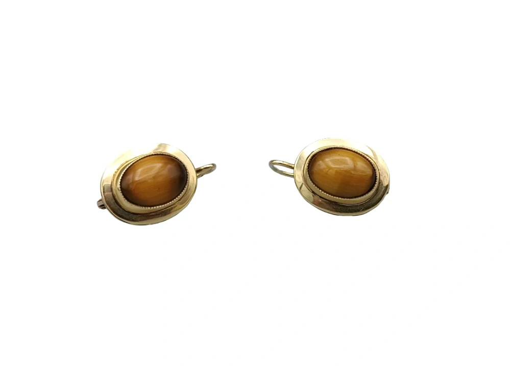 Zlaté náušnice 5,25g, zapínání na patent