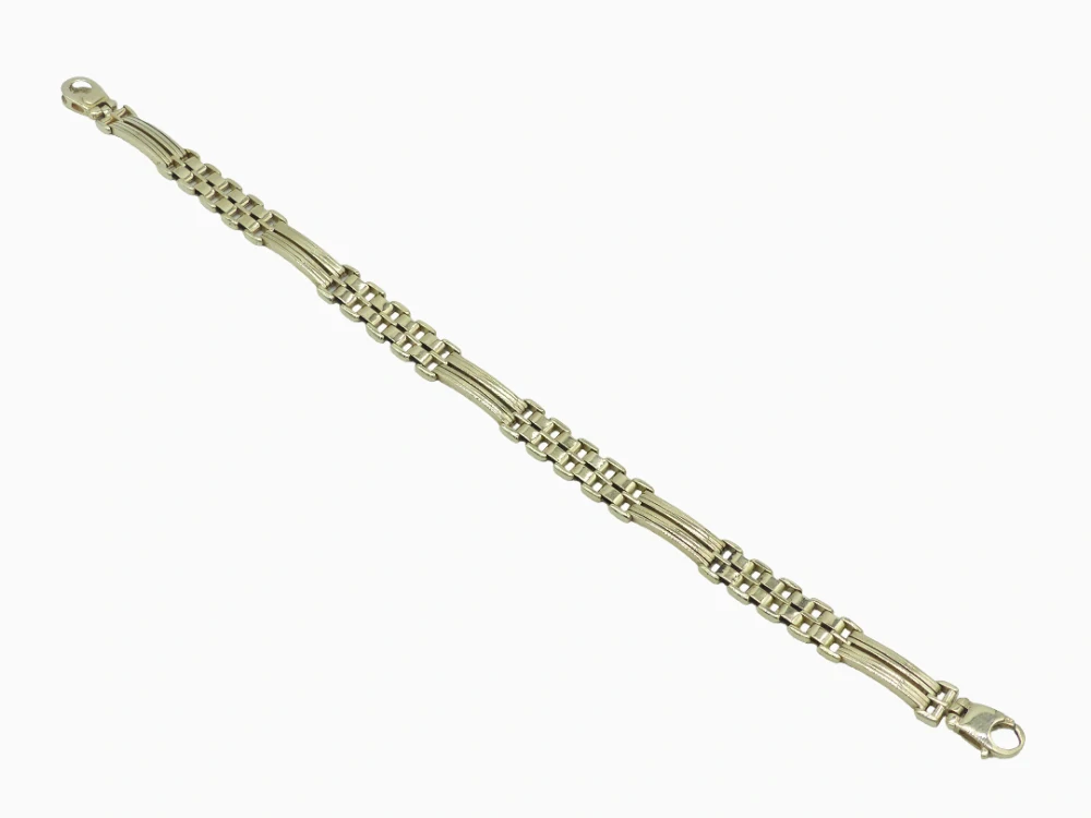 Zlatý náramek 20,40g délka 21 cm