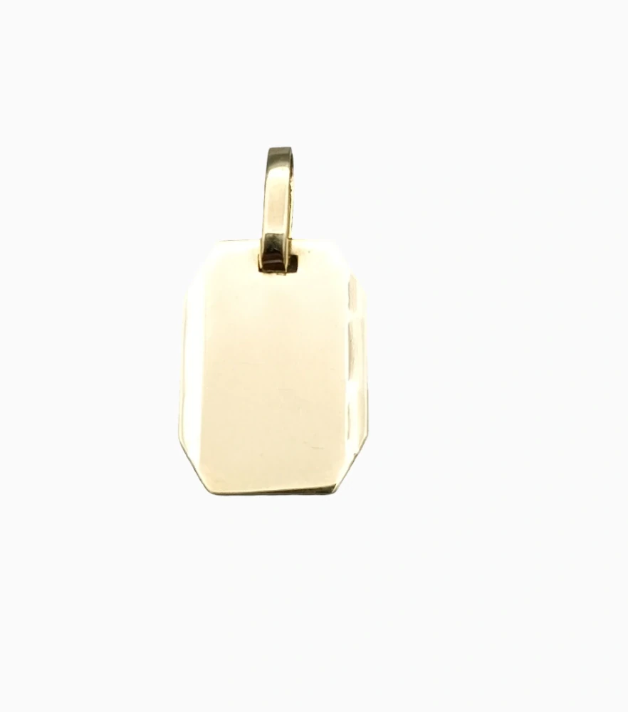 Zlatý přívěsek 1,30g destička