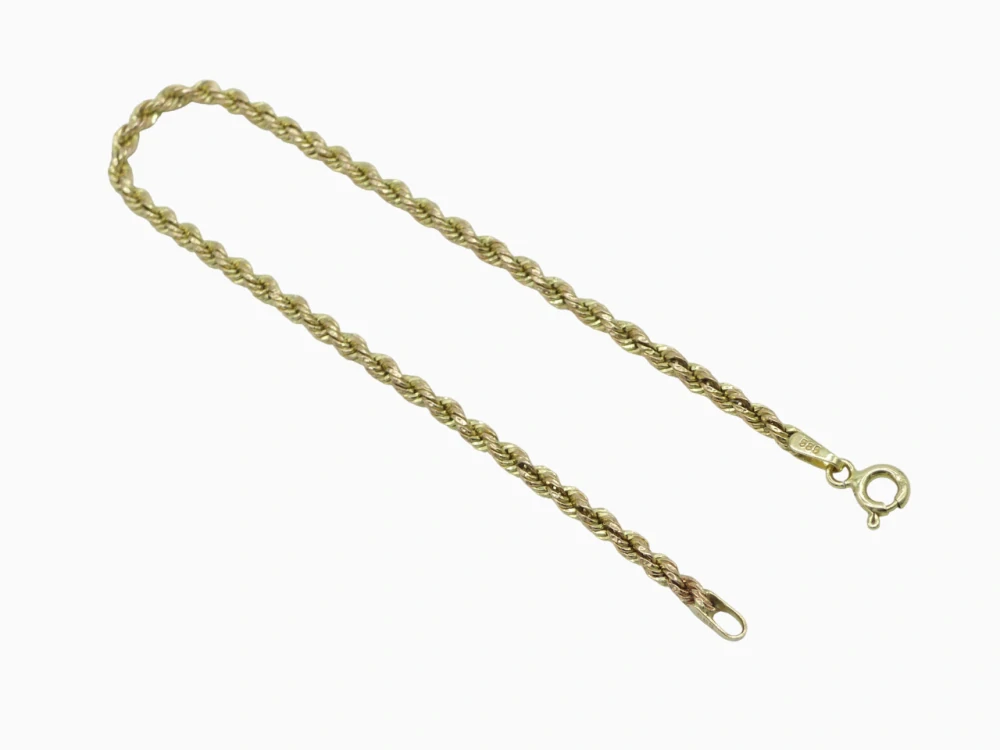 Zlatý náramek 1,60g délka 19 cm