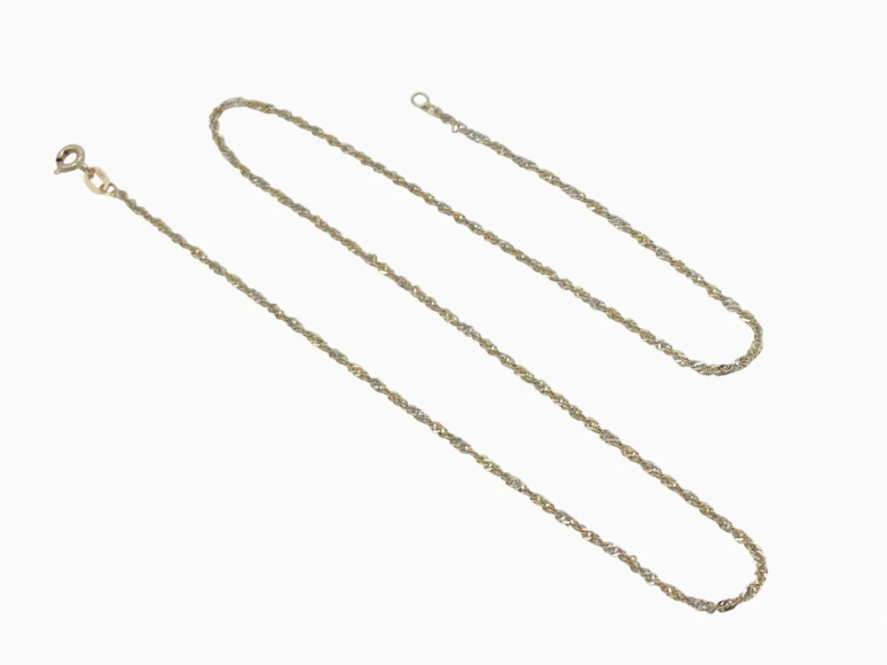 Zlatý řetízek 1,75g délka 42,5 cm