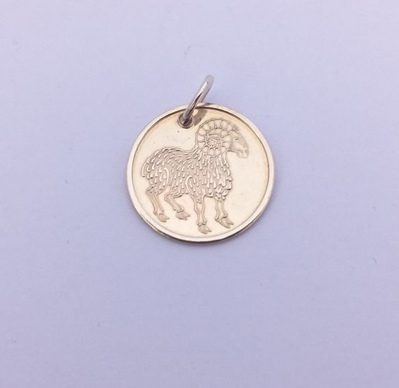 Zlatý přívěsek 1,45g Beran