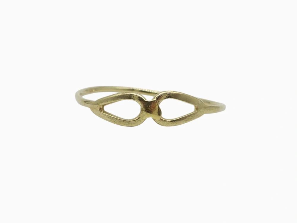 Zlatý prsten 0,65g velikost 51