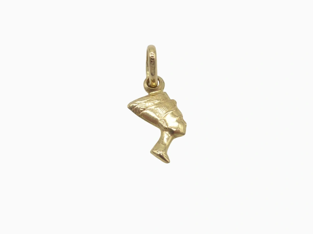 Zlatý přívěsek 0,40g Nefertiti