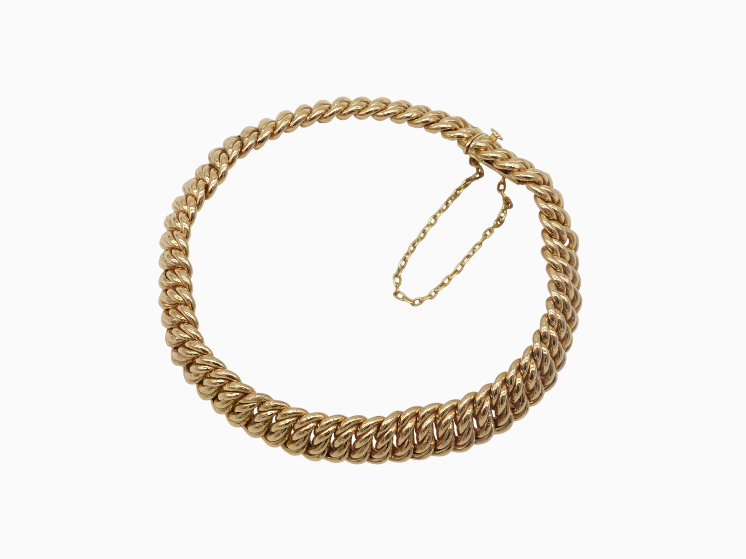 Zlatý náramek 11,60g délka cca 18cm