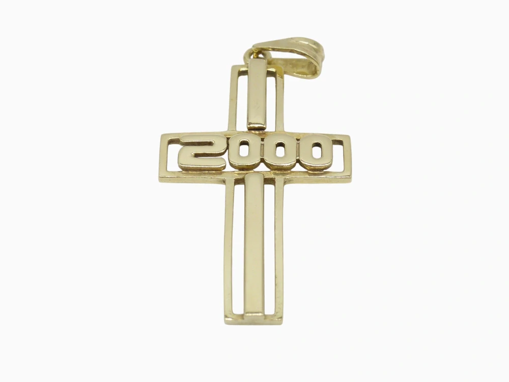 Zlatý přívěsek 2,50g křížek