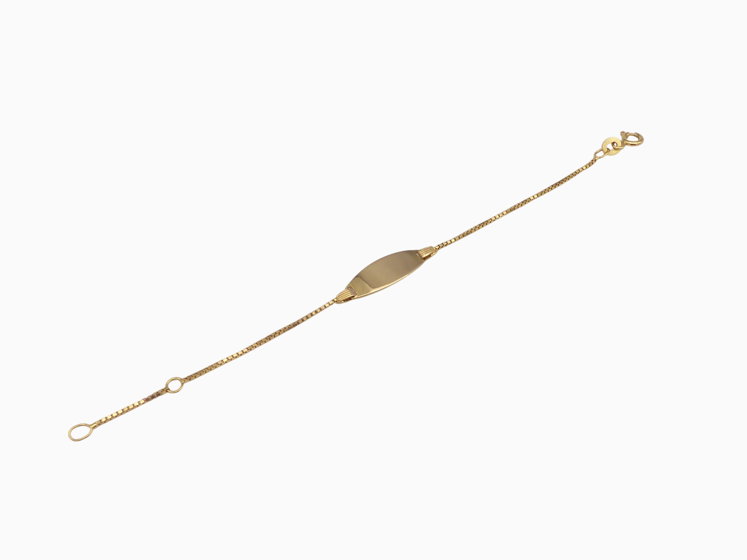 Zlatý dětský náramek 1,25g délka 11 a 13 cm