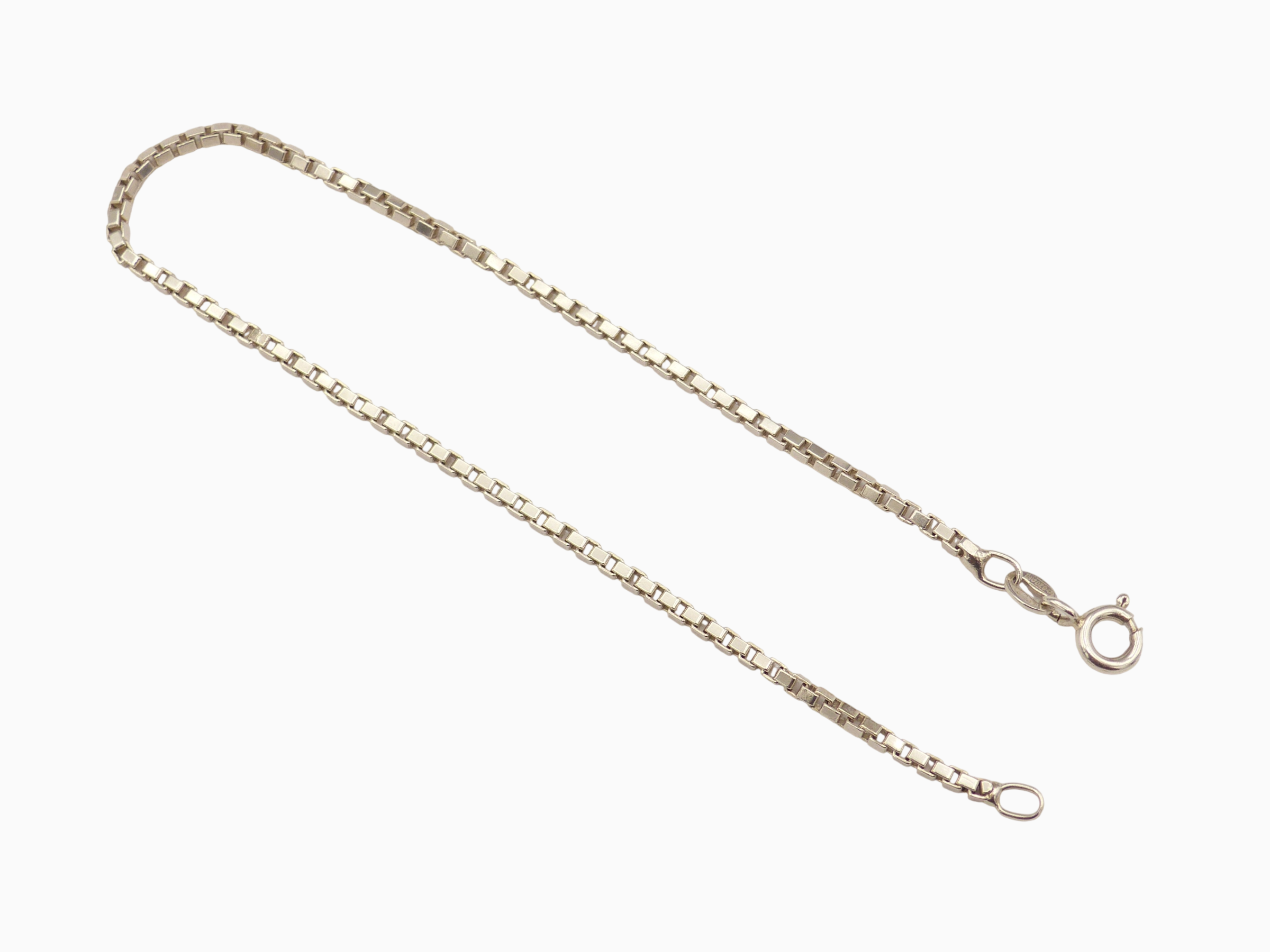 Stříbrný náramek 3,35g délka 20 cm