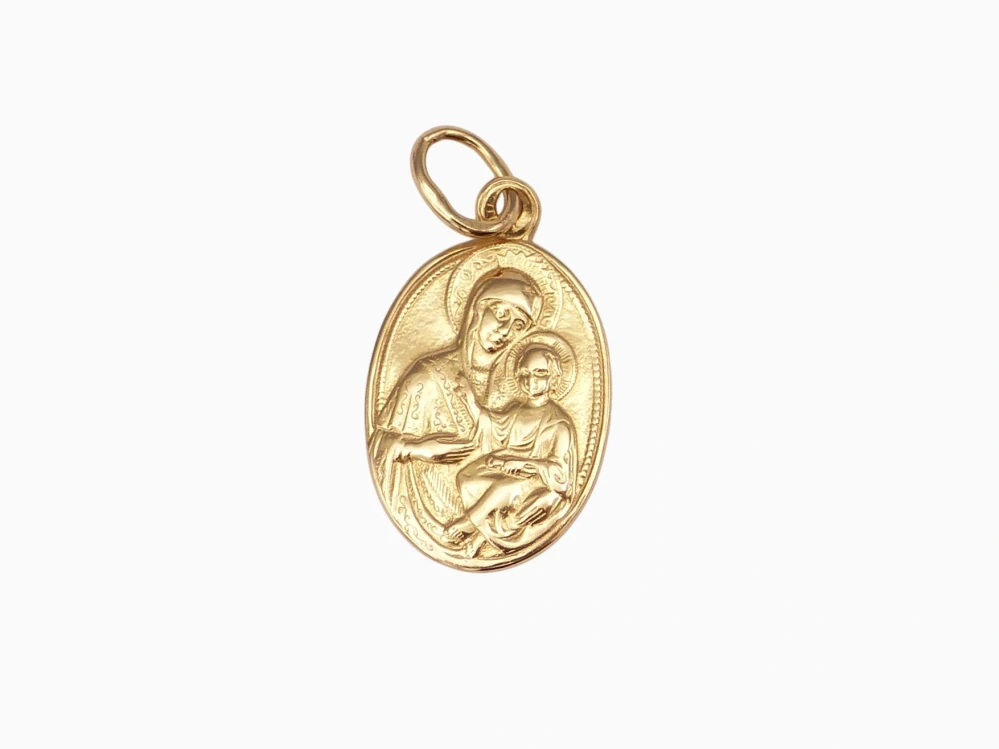 Zlatý přívěsek 0,55g madonka