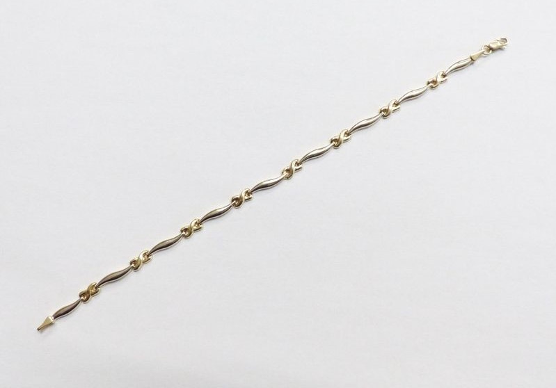 Zlatý náramek 4,25g délka 20 cm
