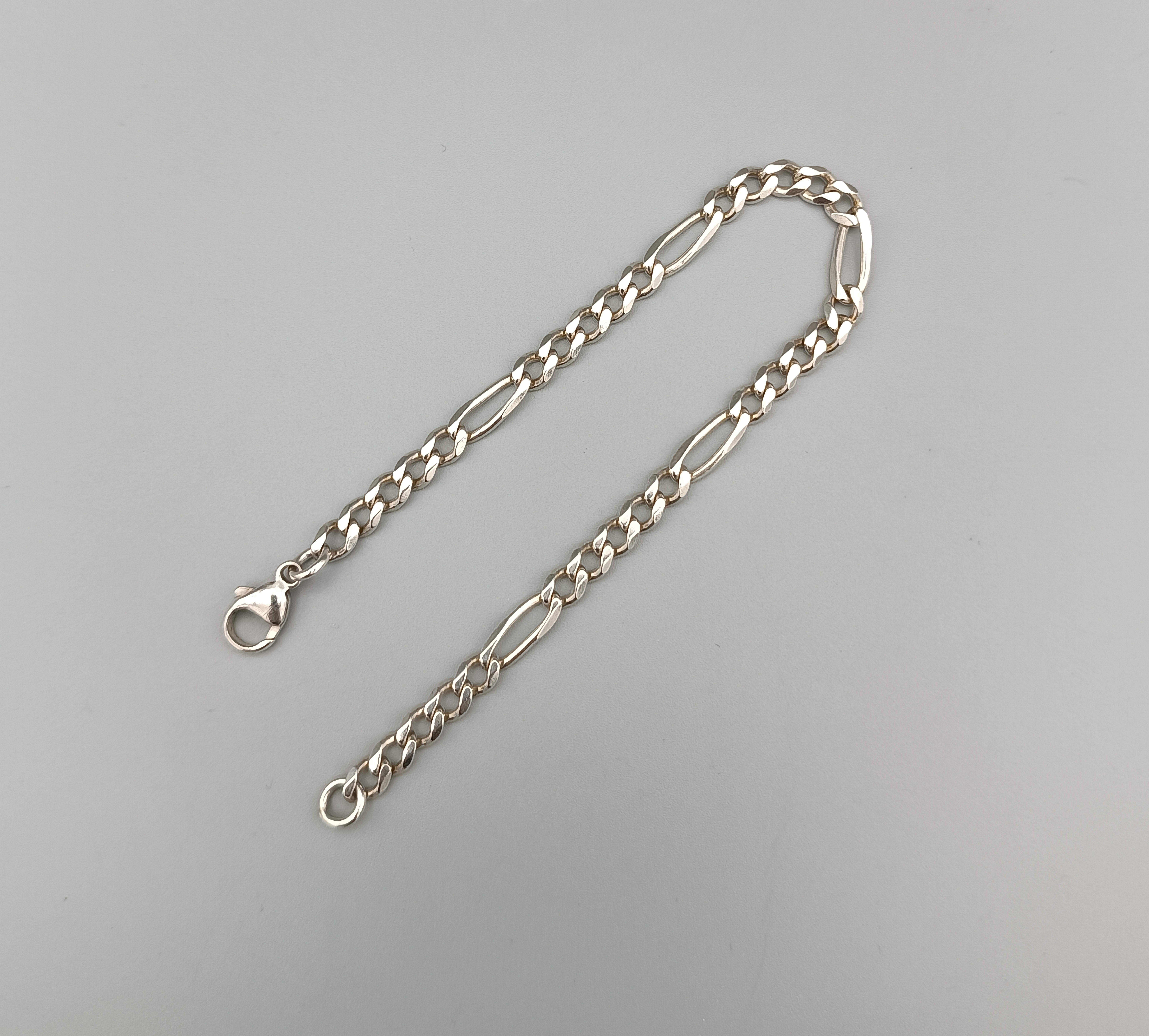 Stříbrný náramek 9,20g délka 20,5 cm