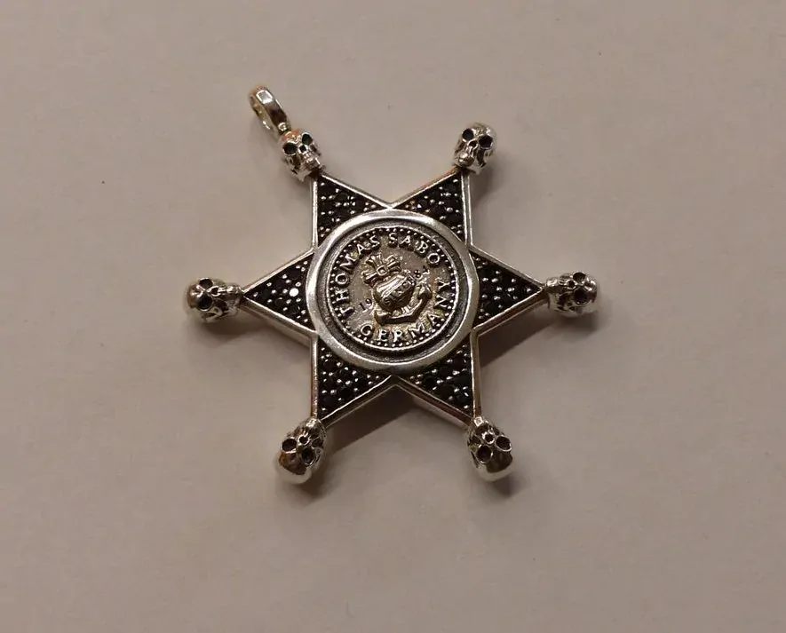 Stříbrný přívěsek 19g, 42,3x 55,3mm