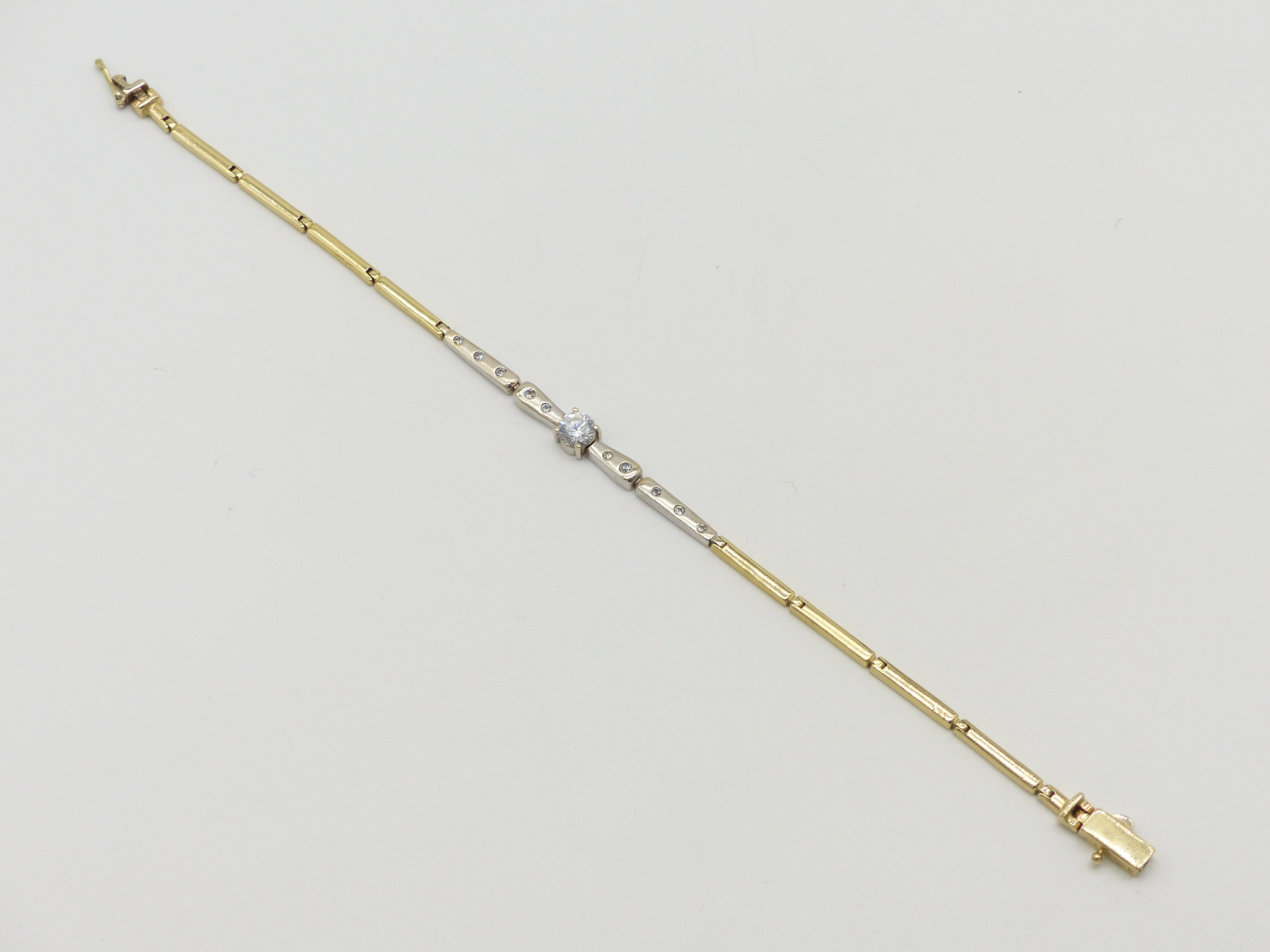 Zlatý náramek 6,70g, délka 17,5cm