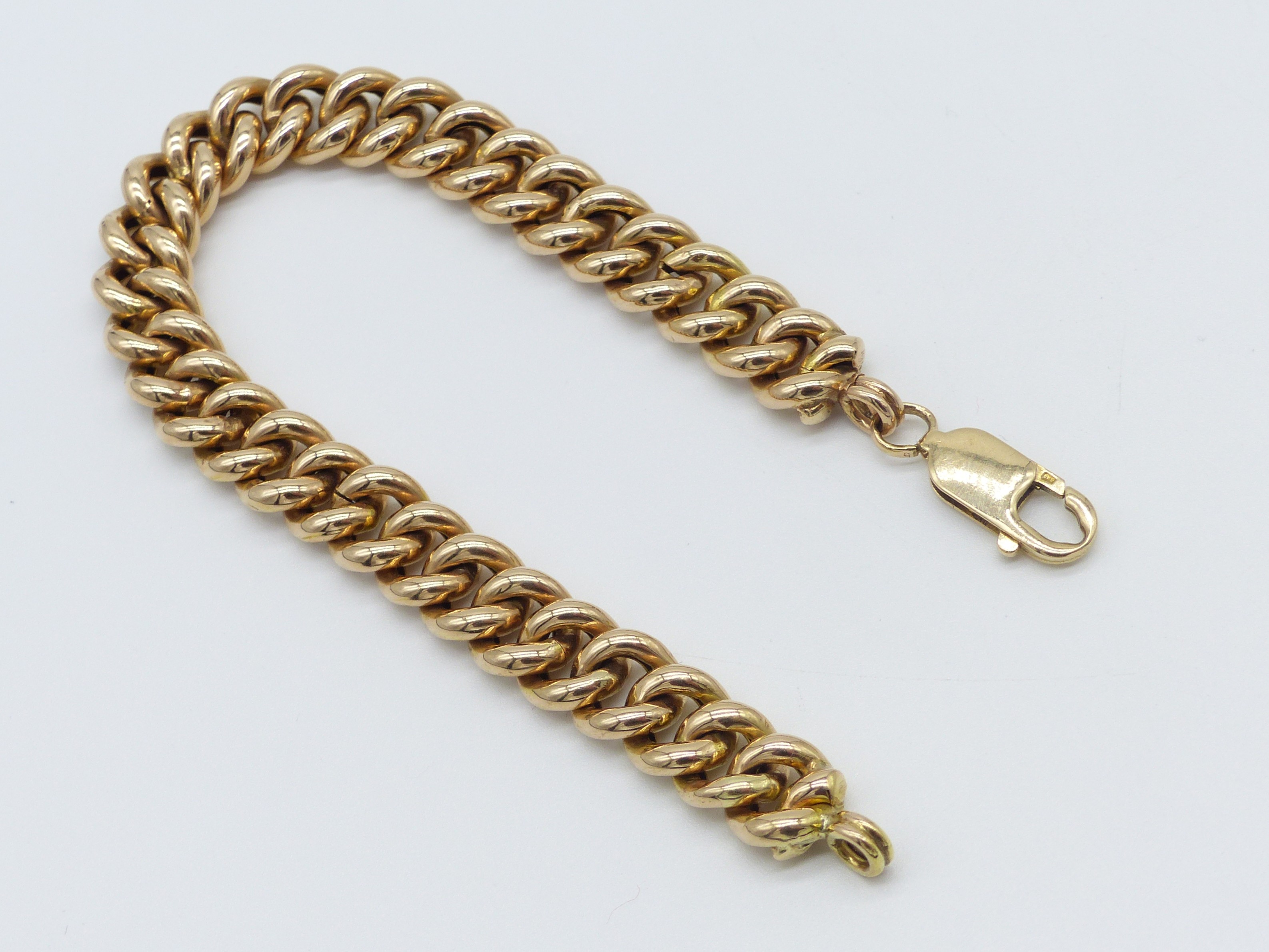 Zlatý náramek 15,20g délka 19cm