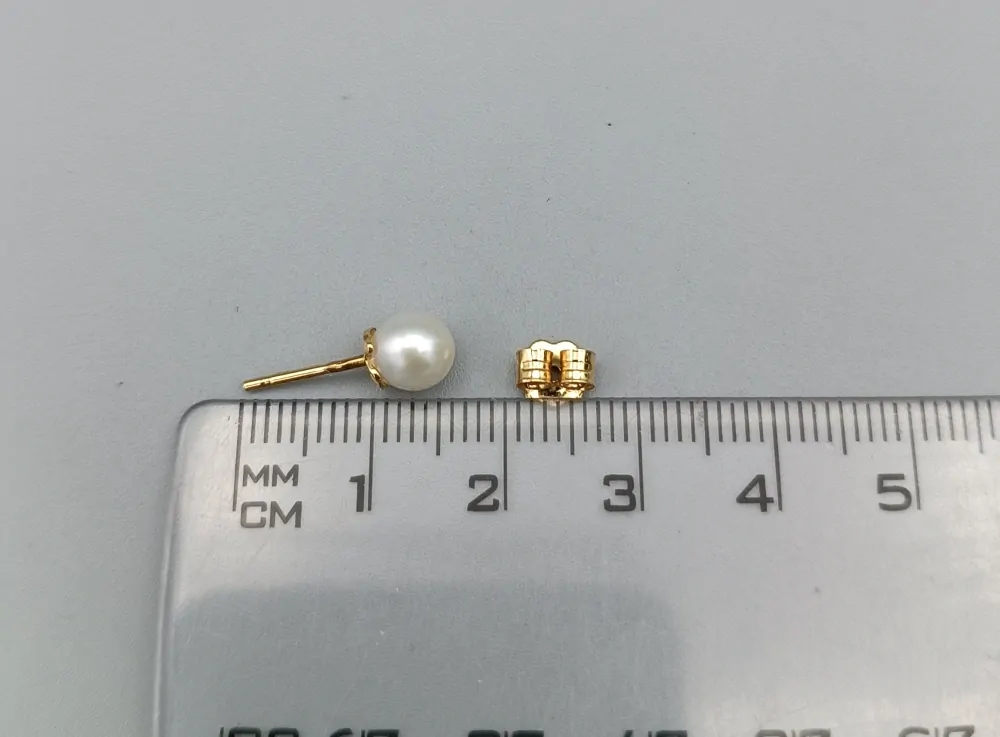 Zlaté náušnice TOUS 1,55g, zapínání na puzetu
