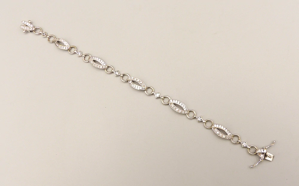 Zlatý náramek 12,85g, délka 19cm