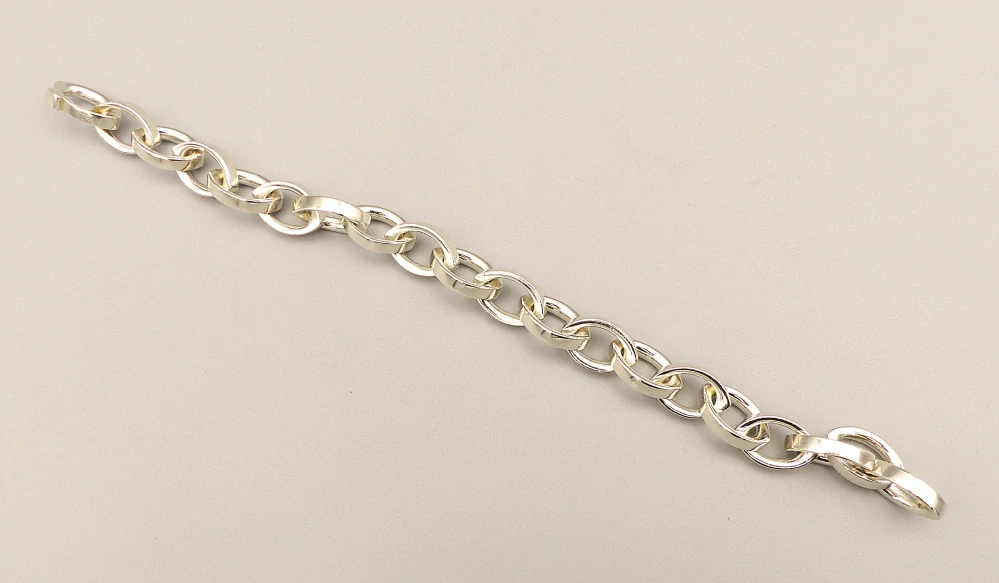 Stříbrný náramek 33g, délka 19,5cm