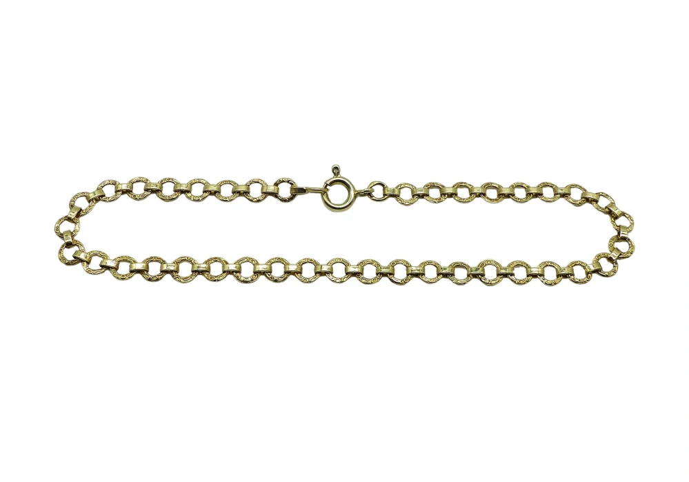 Zlatý náramek 3,85g, délka 19,5cm