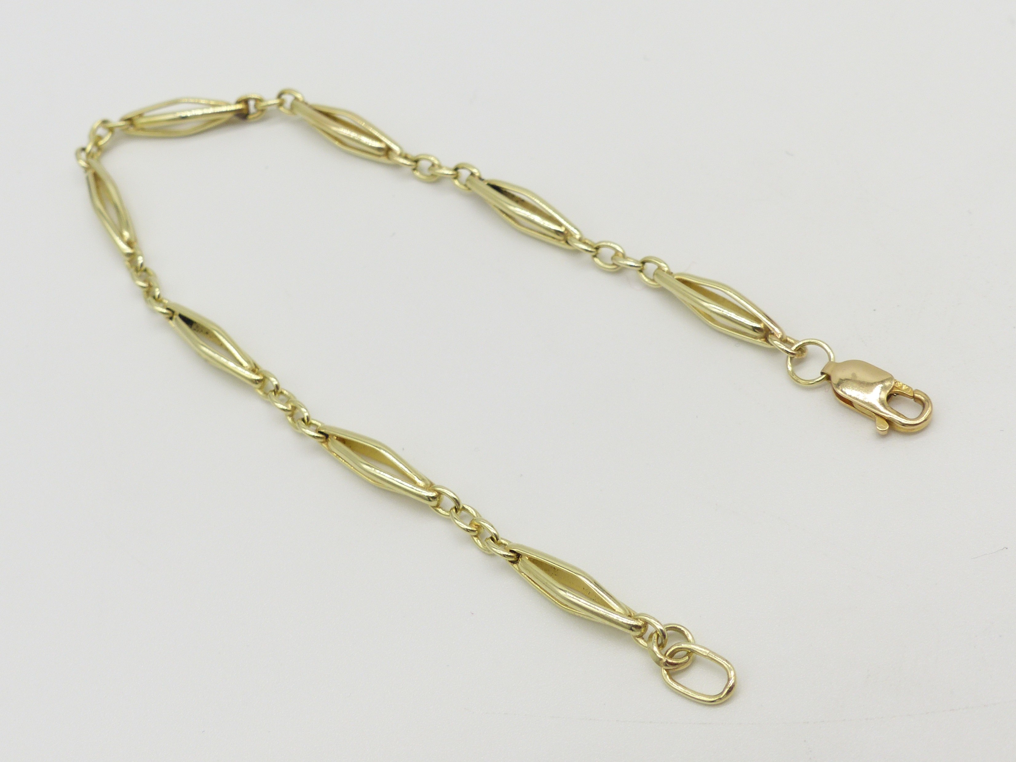 Zlatý náramek 5,30g délka 18,5cm