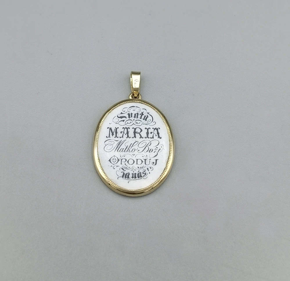 Zlatý přívěsek 5,50g madonka