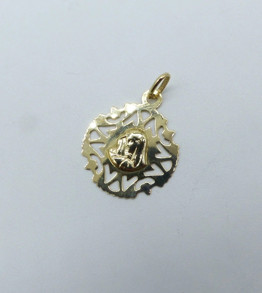 Zlatý přívěsek 1,10g madonka