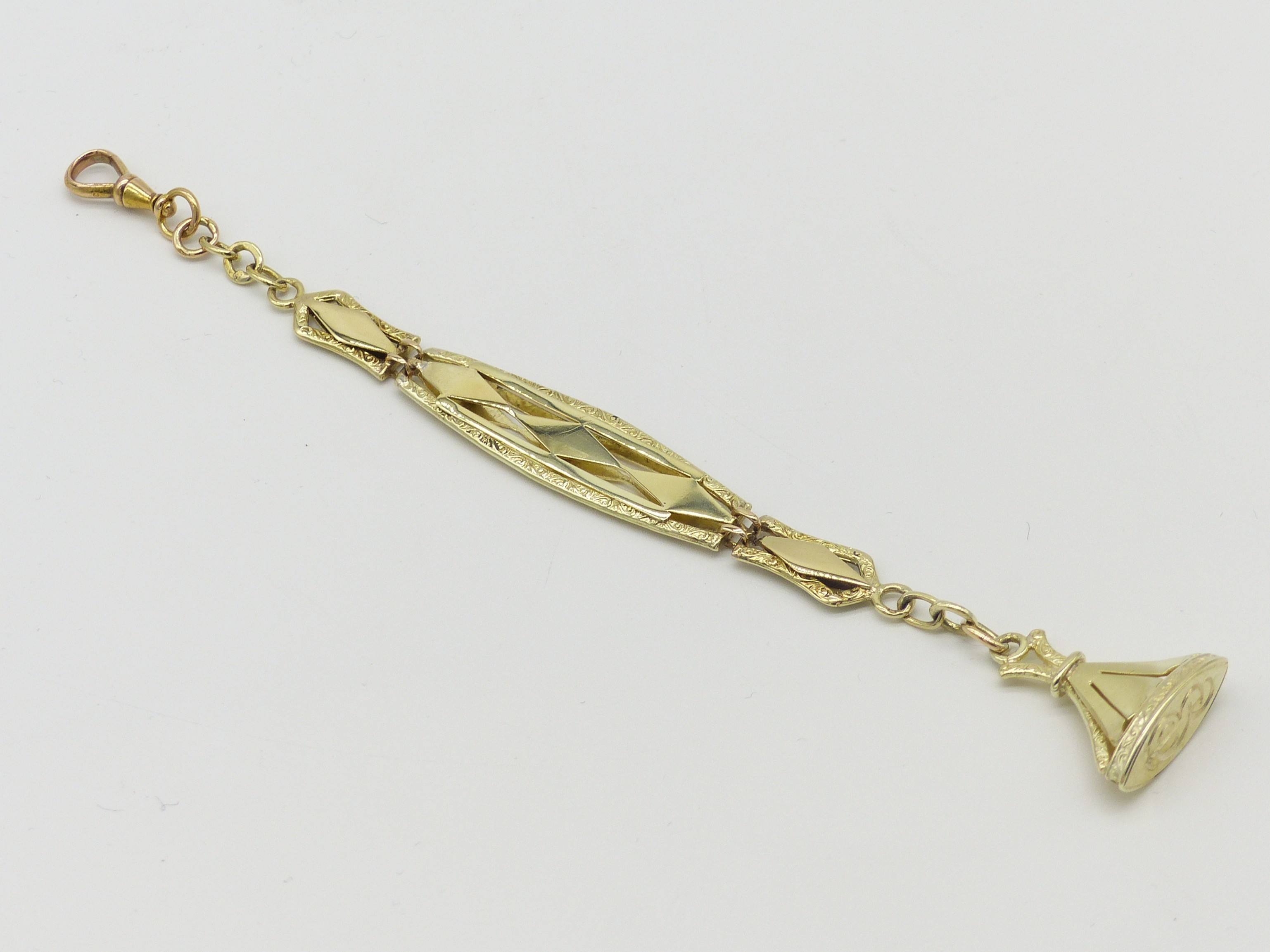 Zlatý šatlén 11,75g délka 14,5 cm
