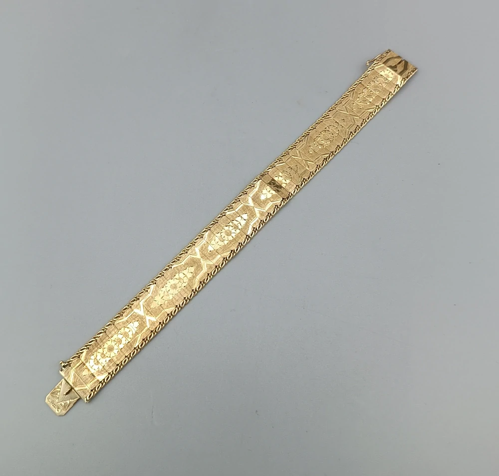 Zlatý náramek 16,75g délka 18 cm