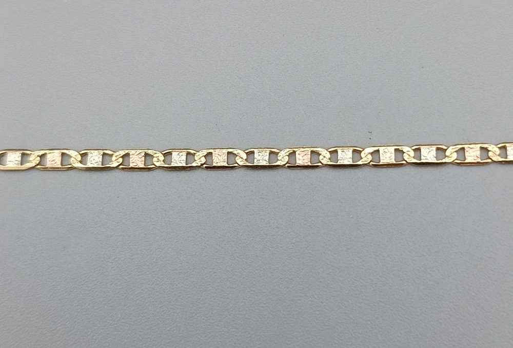 Zlatý náramek 1,30g délka 19,5 cm