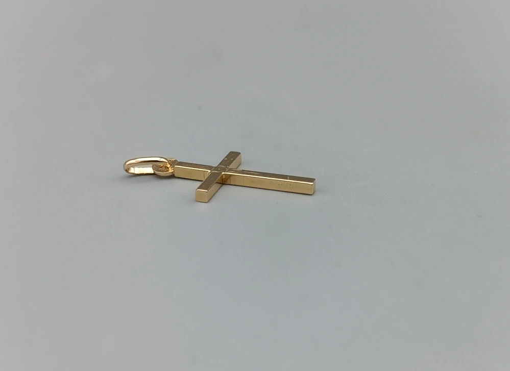 Zlatý přívěsek 1,45g, kříž