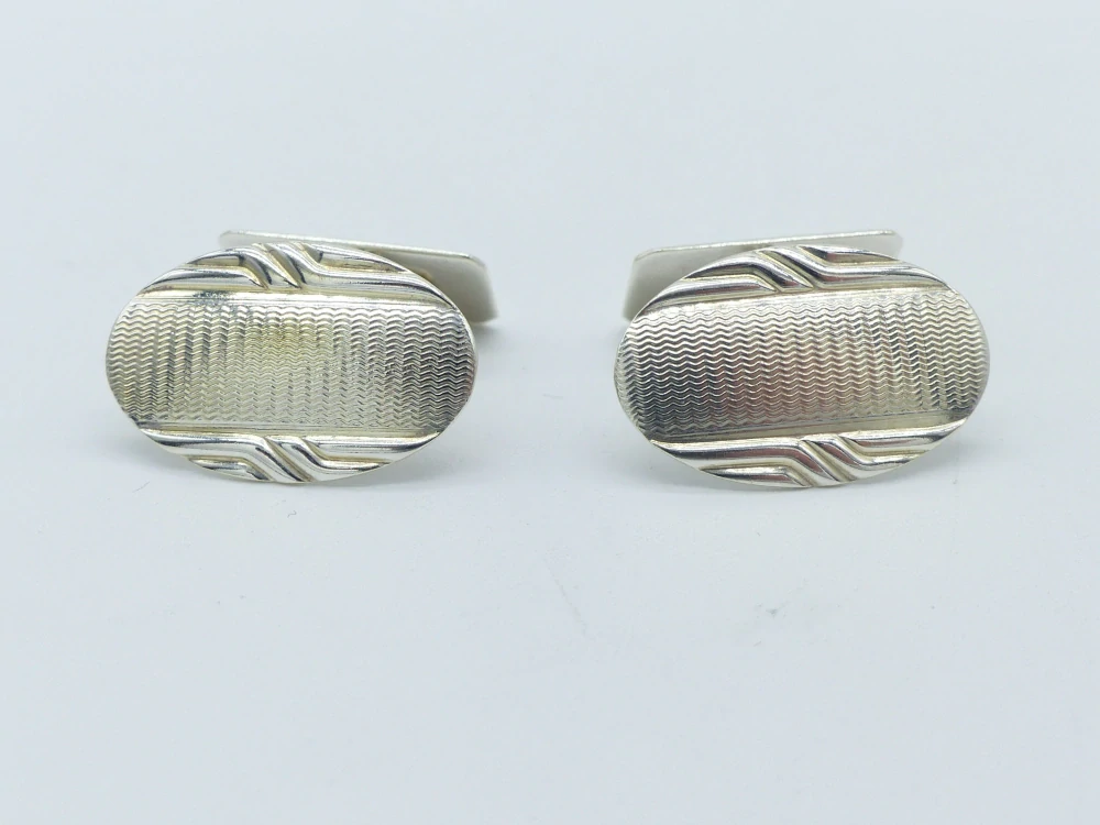 Stříbrné manžetové knoflíky 6g 