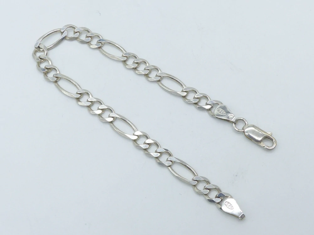 Stříbrný náramek 6g délka 17 cm