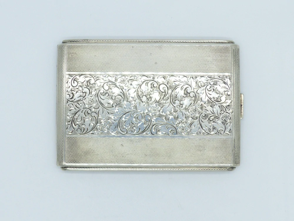 Stříbrná tabatěrka 136g