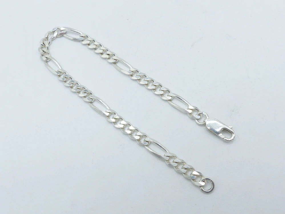 Stříbrný náramek 9g délka 20,5 cm