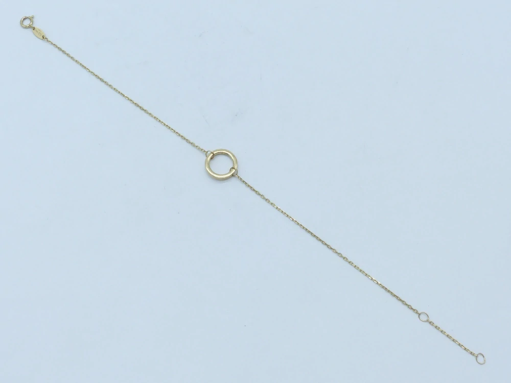 Zlatý náramek 0,95g délka 17,5/19,5 cm