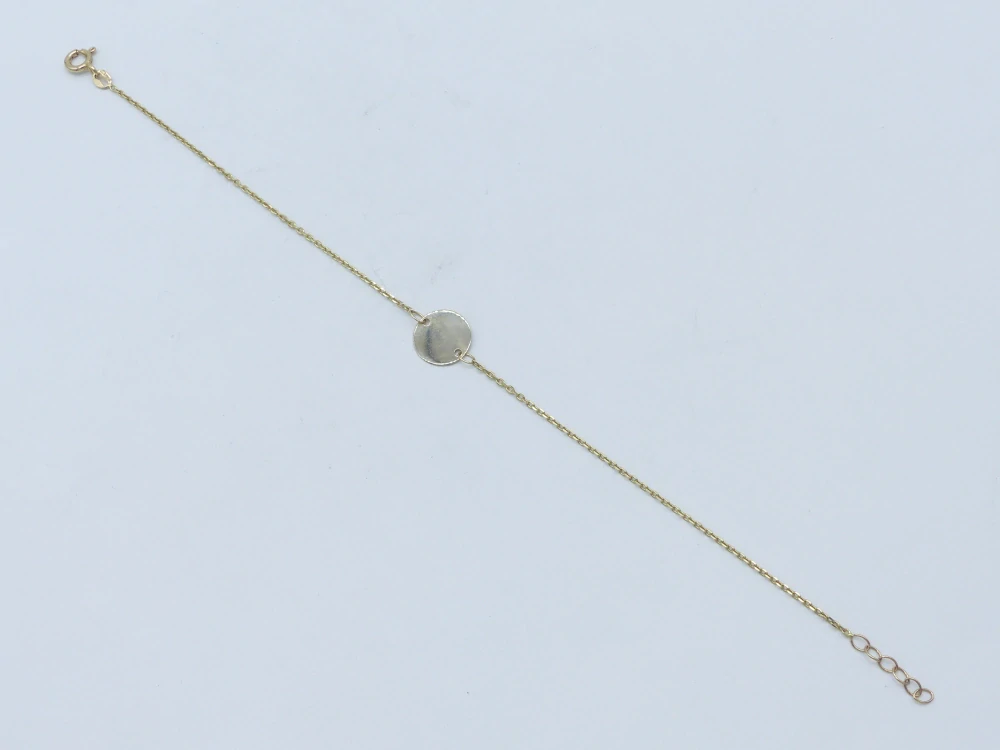 Zlatý náramek 1,15g délka 17,5/19 cm