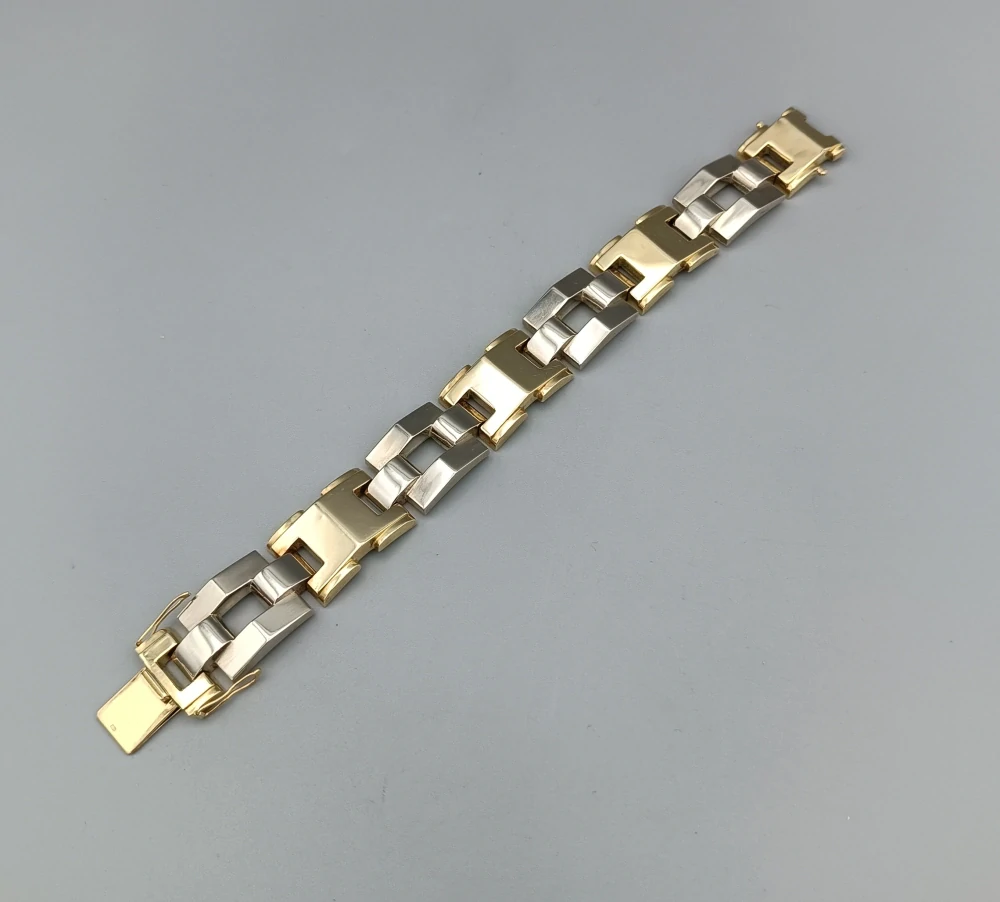 Zlatý náramek 33,00g délka 18,5 cm
