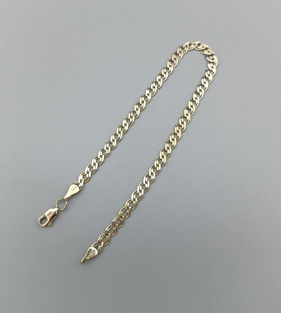 Zlatý náramek 5,15g, délka 21 cm