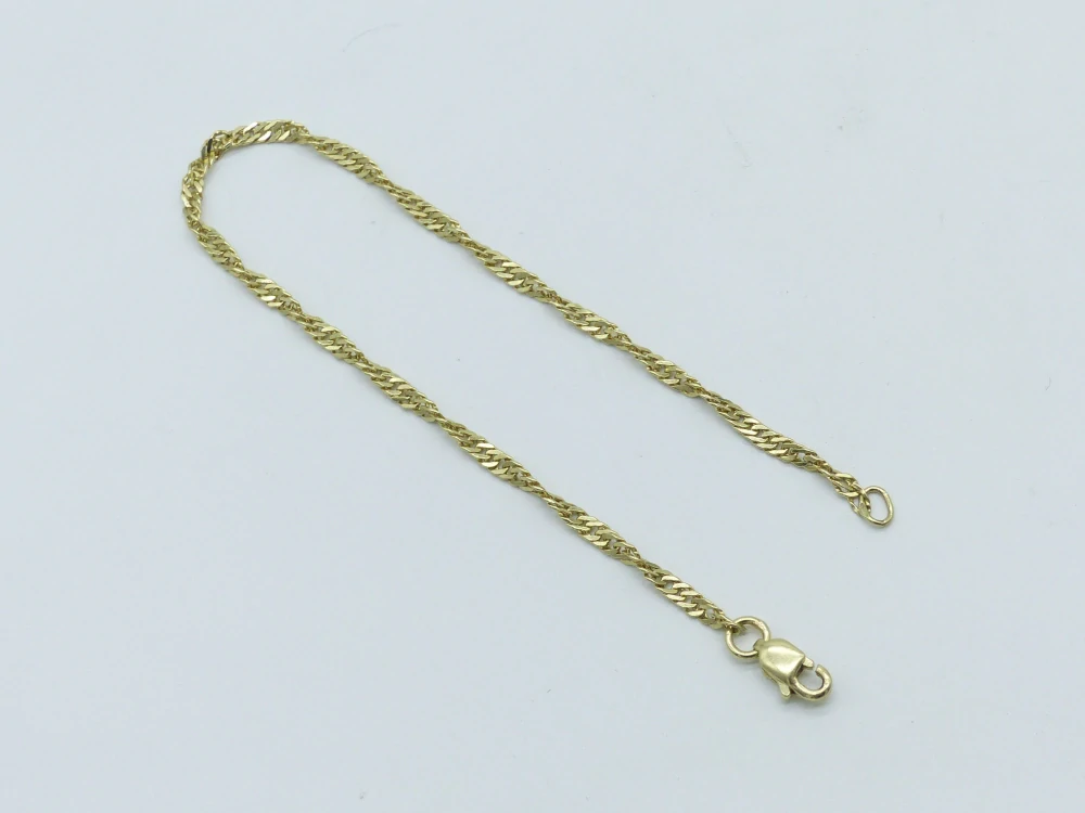 Zlatý náramek 2,15g délka 17 cm