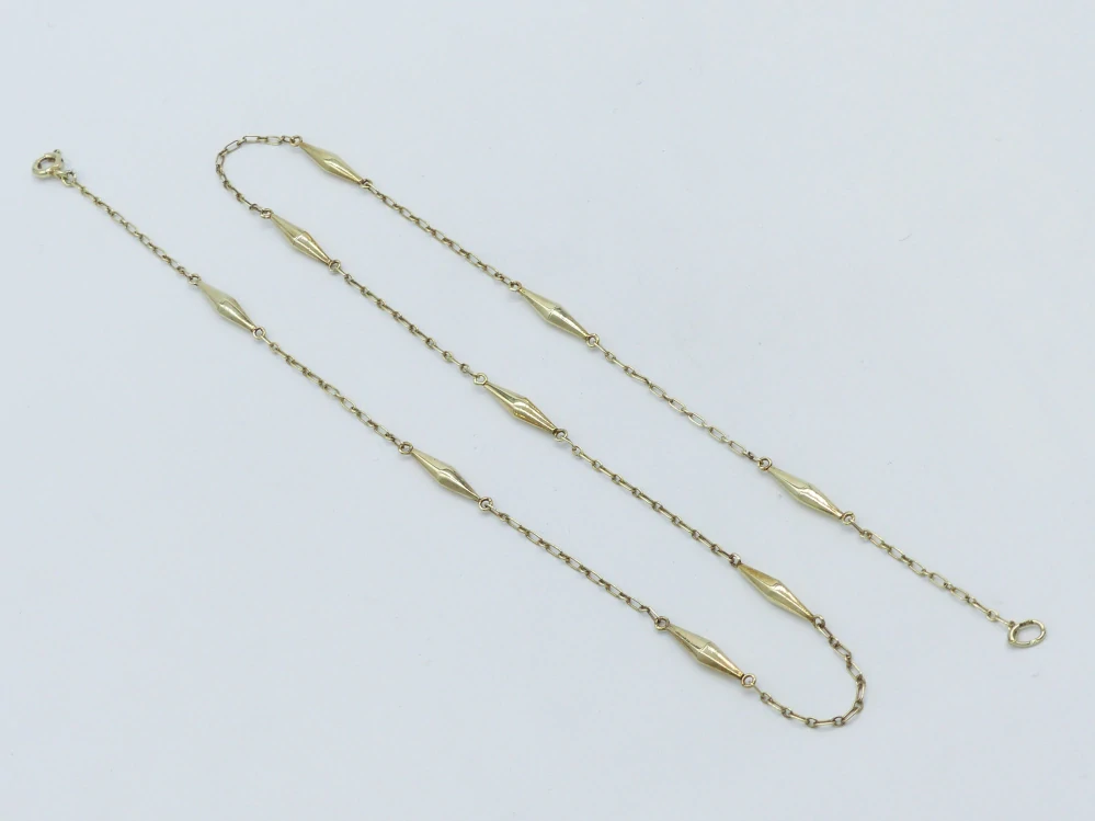 Zlatý řetízek 5,25g délka 50,5cm