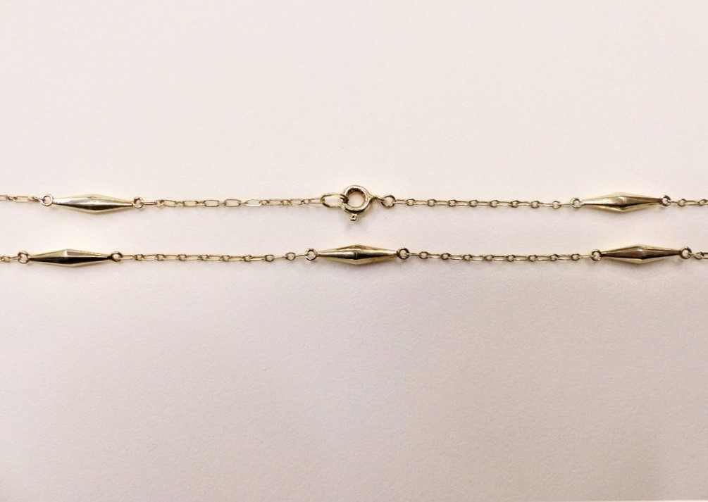 Zlatý řetízek 5,25g délka 50,5cm