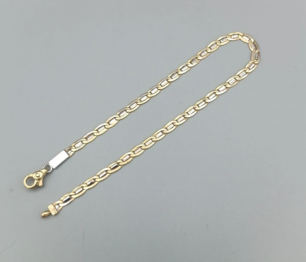 Zlatý náramek 4,90g, délka 22 cm