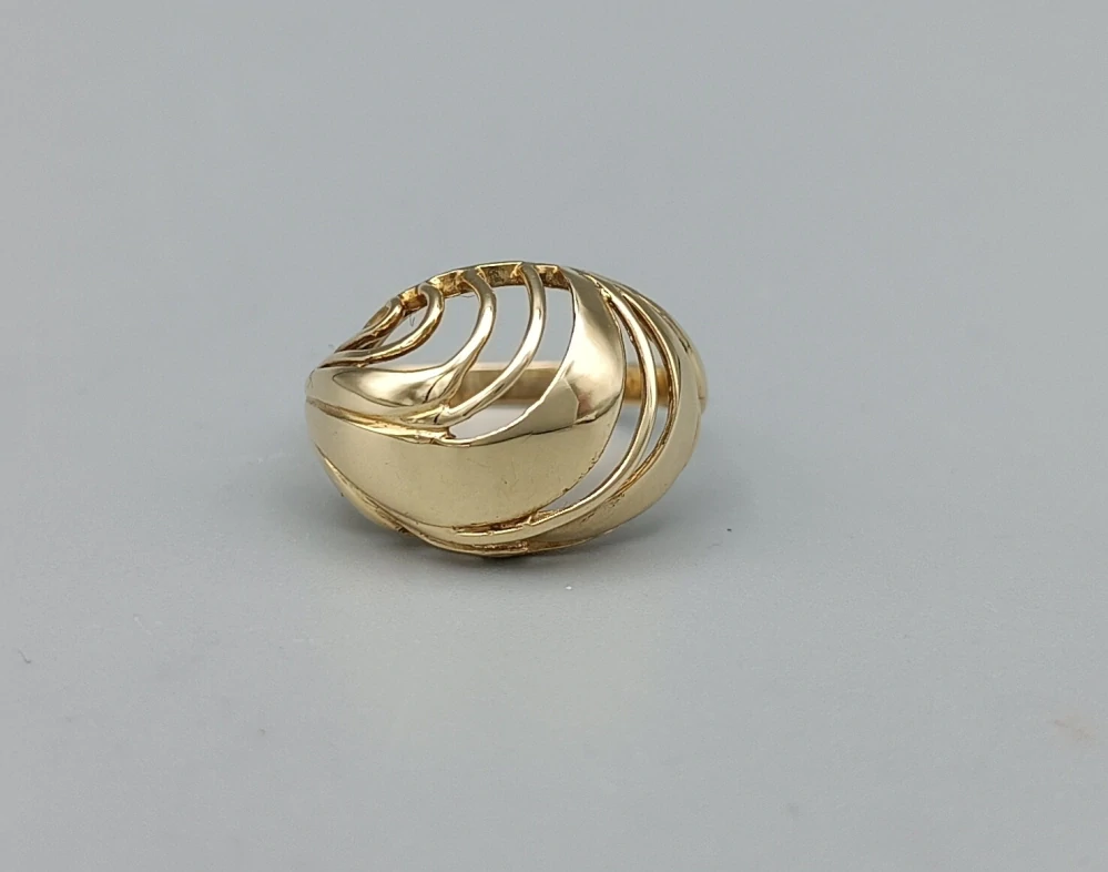 Zlatý prsten 3,45g velikost 52